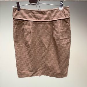 Vintage Club Monaco Patterned Pencil Skirt